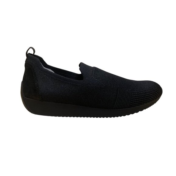 Ara Women’s Black Fusion 4 Leena Stretch Slip-On Shoes Size 8.5US
